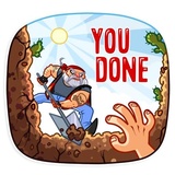 Wild Bill WhatsApp Sticker #26