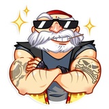 Wild Bill WhatsApp Sticker #28