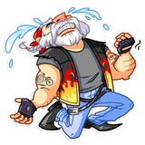 Wild Bill WhatsApp Sticker #30