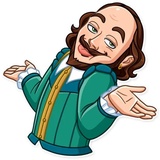Shakespeare WhatsApp Sticker #11