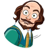 Shakespeare WhatsApp Sticker #12