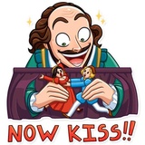 Shakespeare WhatsApp Sticker #16