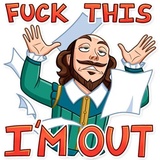 Shakespeare WhatsApp Sticker #17
