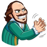 Shakespeare WhatsApp Sticker #20