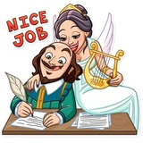 Shakespeare WhatsApp Sticker #21