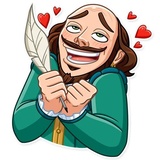 Shakespeare WhatsApp Sticker #24