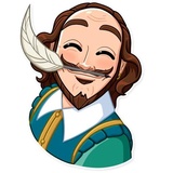 Shakespeare WhatsApp Sticker #25