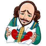 Shakespeare WhatsApp Sticker #7
