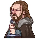 Winter is coming WhatsApp Sticker #11