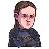 Winter is coming WhatsApp Sticker #22