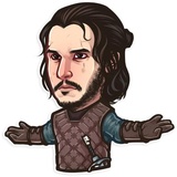 Winter is coming WhatsApp Sticker #7