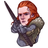 Winter is coming WhatsApp Sticker #8