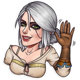 Witcher WhatsApp Sticker #4