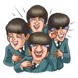 The Beatles WhatsApp Sticker pack