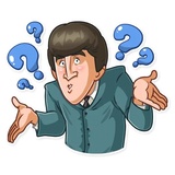 The Beatles WhatsApp Sticker #15