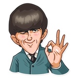The Beatles WhatsApp Sticker #24