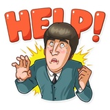 The Beatles WhatsApp Sticker #4