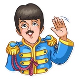 The Beatles WhatsApp Sticker #5