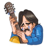 The Beatles WhatsApp Sticker #7