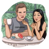 With Love M&M WhatsApp Sticker #7