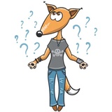 Wolf and Fox WhatsApp Sticker #20