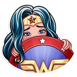 Wonder Woman WhatsApp Sticker #11