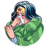 Wonder Woman WhatsApp Sticker #16
