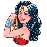 Wonder Woman WhatsApp Sticker #17