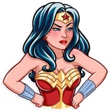 Wonder Woman WhatsApp Sticker #20