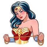 Wonder Woman WhatsApp Sticker #21