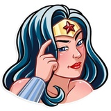 Wonder Woman WhatsApp Sticker #22