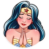 Wonder Woman WhatsApp Sticker #25