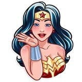 Wonder Woman WhatsApp Sticker #4