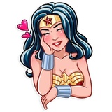 Wonder Woman WhatsApp Sticker #6