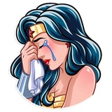 Wonder Woman WhatsApp Sticker #7