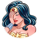 Wonder Woman WhatsApp Sticker #8