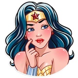 Wonder Woman WhatsApp Sticker #9