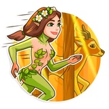 Wood Nymph WhatsApp Sticker #13