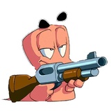 WORMS WhatsApp Sticker #13