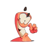 WORMS WhatsApp Sticker #7
