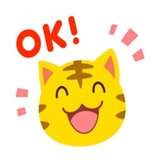 Yellow Kitten WhatsApp Sticker #8