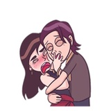Young & Cool Couple WhatsApp Sticker #10