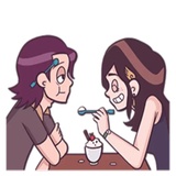 Young & Cool Couple WhatsApp Sticker #15