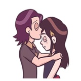 Young & Cool Couple WhatsApp Sticker #3