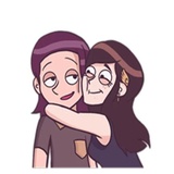 Young & Cool Couple WhatsApp Sticker #9