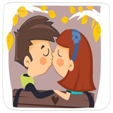 Young Love at School WhatsApp Sticker #13