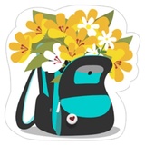 Young Love at School WhatsApp Sticker #18