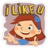 Young Love at School WhatsApp Sticker #4