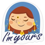 Love in India WhatsApp Sticker #12