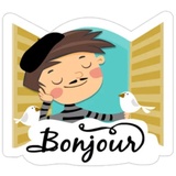 Love in Paris WhatsApp Sticker #11